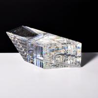 Jon Kuhn AXE HEAD Glass Sculpture - Sold for $2,048 on 05-20-2023 (Lot 555).jpg